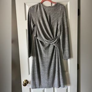 Banana Republic jersey dress size m grey